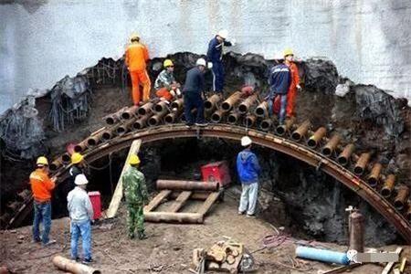 威海隧道钢花管支护案例